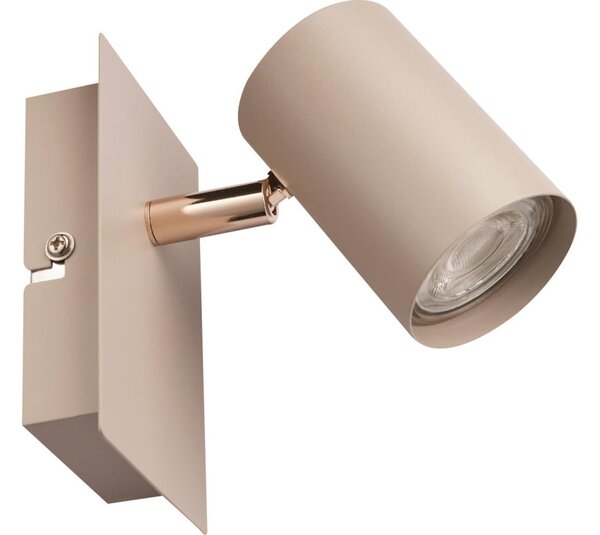 Kanlux 90780 - Aplica spot de perete EVALO 1xGU10/10W/230V bej/auriu