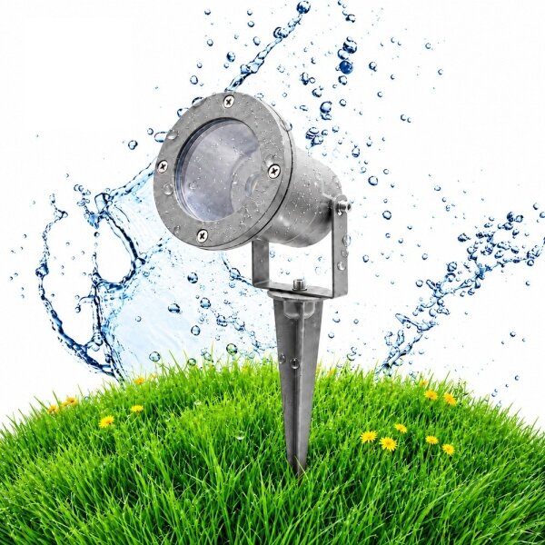 BRILAGI - Lampă de exterior TERRA 1xGU10/50W/230V IP65 gri