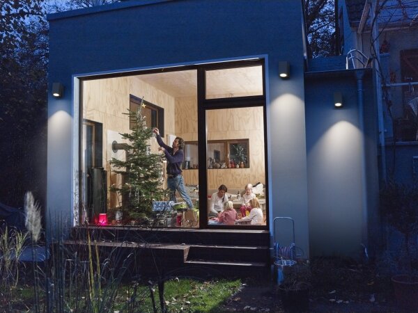 Osram - Aplica de exterior ENDURA CLASSIC 1xGU10/35W/230V IP44 neagră