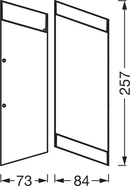 Osram - Aplică de perete pentru exterior ENDURA CLASSIC 2xGU10/5W/230V IP54