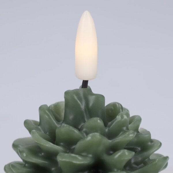 BRILAGI - Lumânare LED/1xCR2032 verde