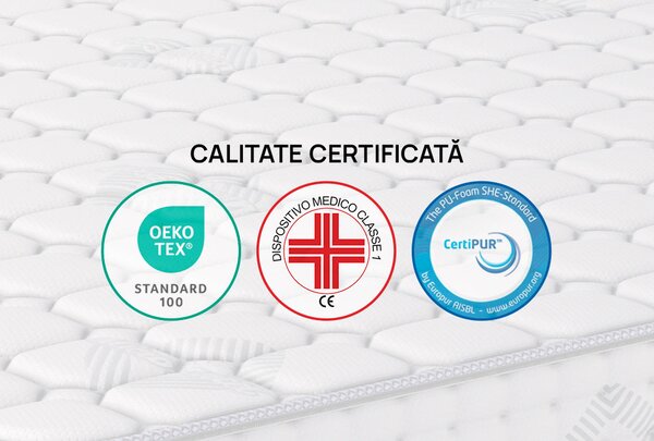 Saltea iSleep, Infinity, 90x190x30, Medie-tare