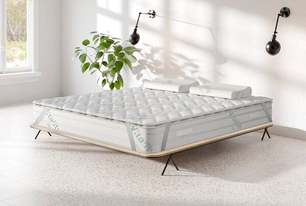 Topper saltea iSleep, VitalCare, 90x190x6, Moale