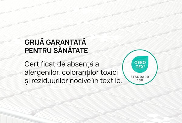 Saltea iSleep, CoolComfort, 90x190x22, Medie-tare