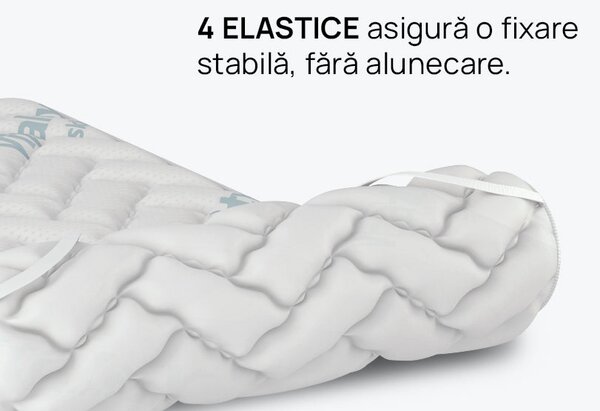 Topper saltea iSleep, VitalCare, 90x190x6, Moale