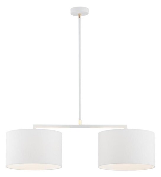 Lustră pe tijă KARIN 2xE27/15W/230V albă Argon 0900