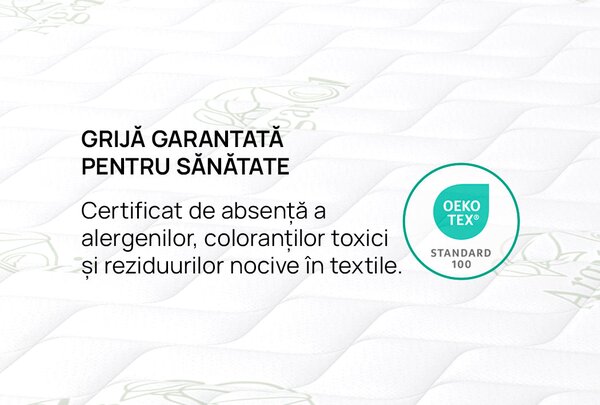 Saltea iSleep, Natura Organic, 160x200x18, Tare