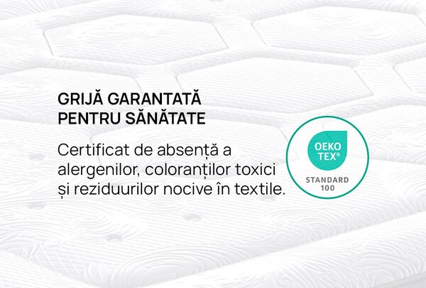 Saltea iSleep, Nest Hybrid, 90x190x25, Medie