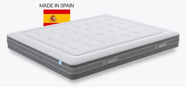 Saltea iSleep, Ice Hybrid, 90x190x28, Medie-tare