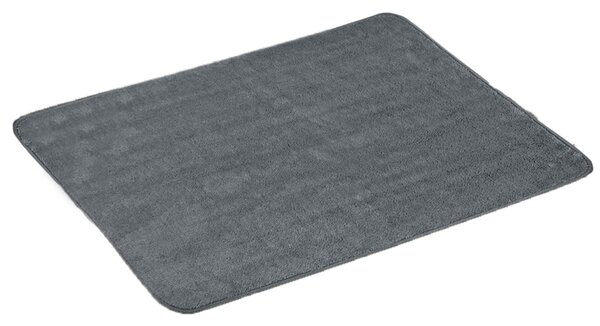 Covoras de baie TRIVORA 60x100 cm gri inchis