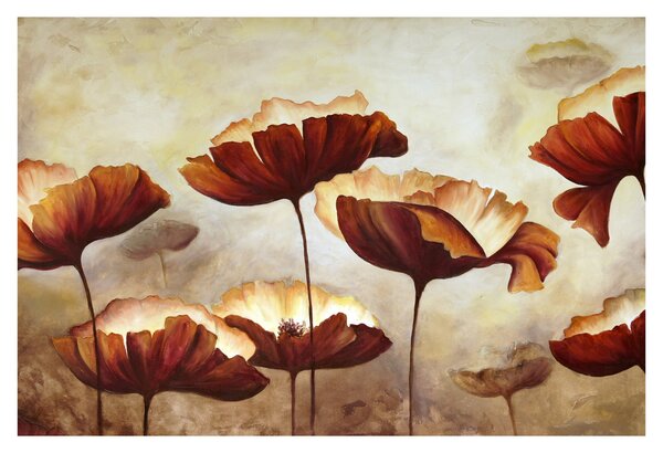 Tablou flori roșii (90x60 cm)