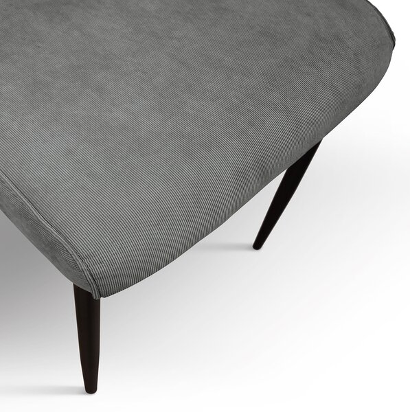 SET 4 Scaune Grig, tesatura, structura metalica - GRI - STANDARD