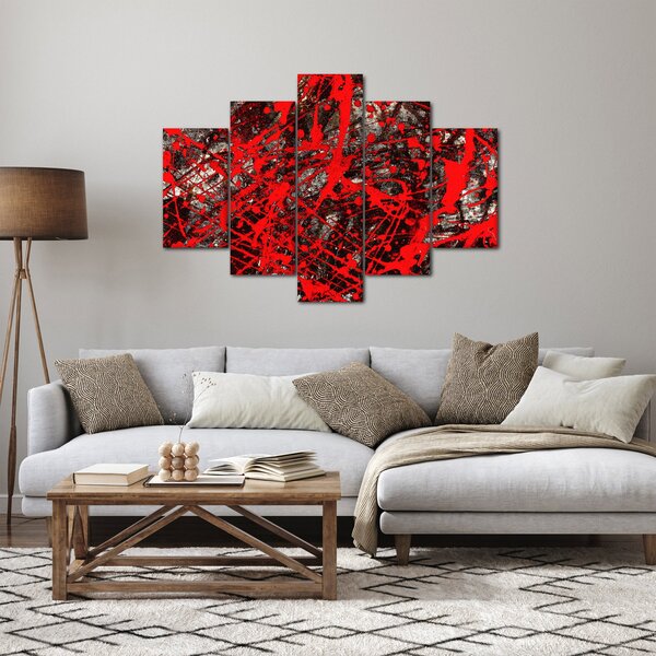 Tablou - Abstracție expresivă (150x105 cm)