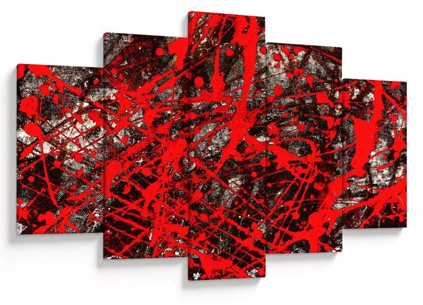 Tablou - Abstracție expresivă (150x105 cm)