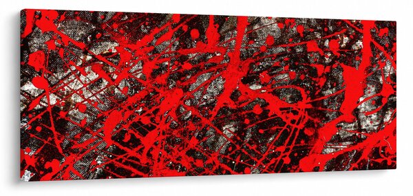 Tablou - Abstracție expresivă (120x50 cm)