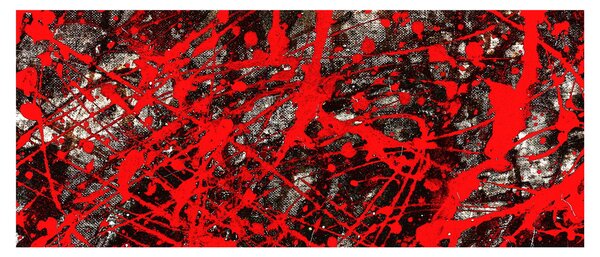 Tablou - Abstracție expresivă (120x50 cm)