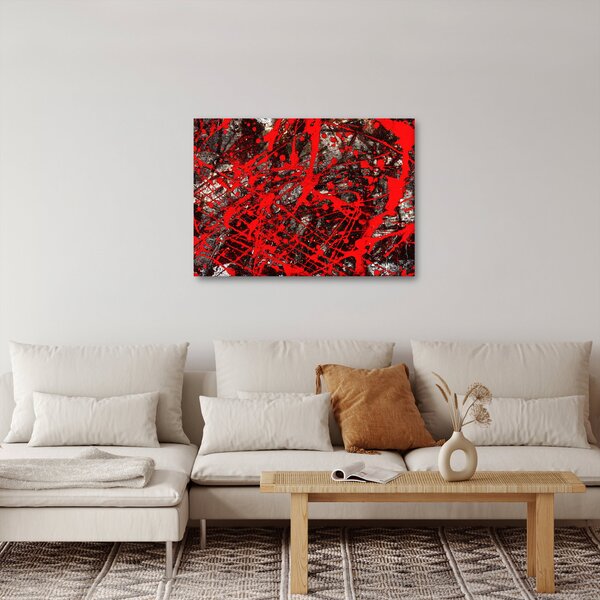 Tablou - Abstracție expresivă (70x50 cm)