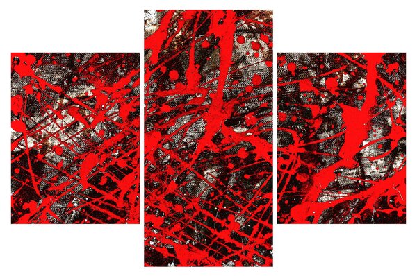 Tablou - Abstracție expresivă (90x60 cm)