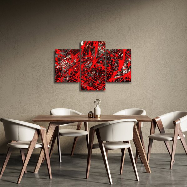 Tablou - Abstracție expresivă (90x60 cm)