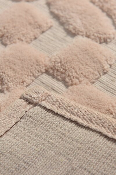 Set covorase baie 2 piese, Ultra Cozy, UnicUtil, Powder, Pudra