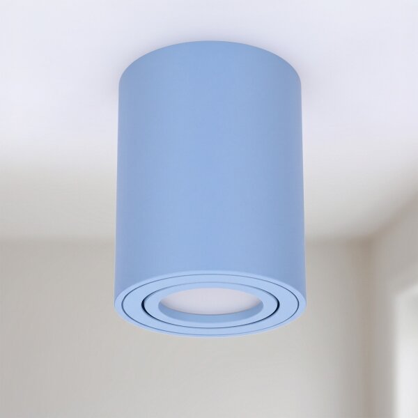 Brilagi - Corp de iluminat tip spot MIA 1xGU10/30W/230V 100x80 mm albastru
