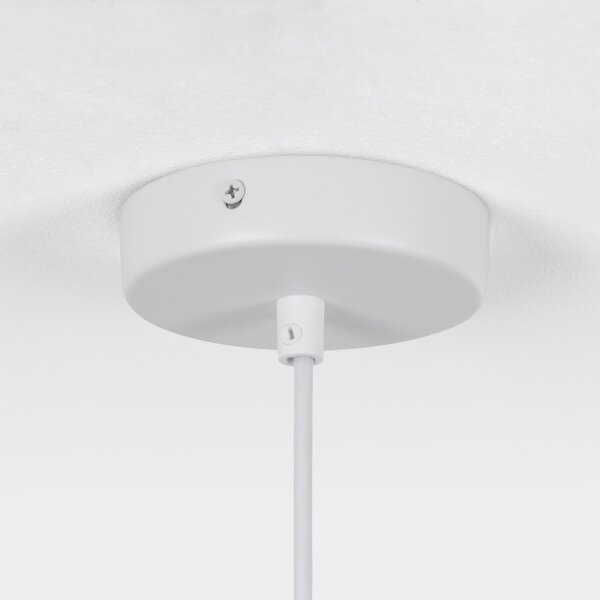 Brilagi - Lampă suspendată pe cablu CONE SINGLE 1xGX53/15W/230V albă