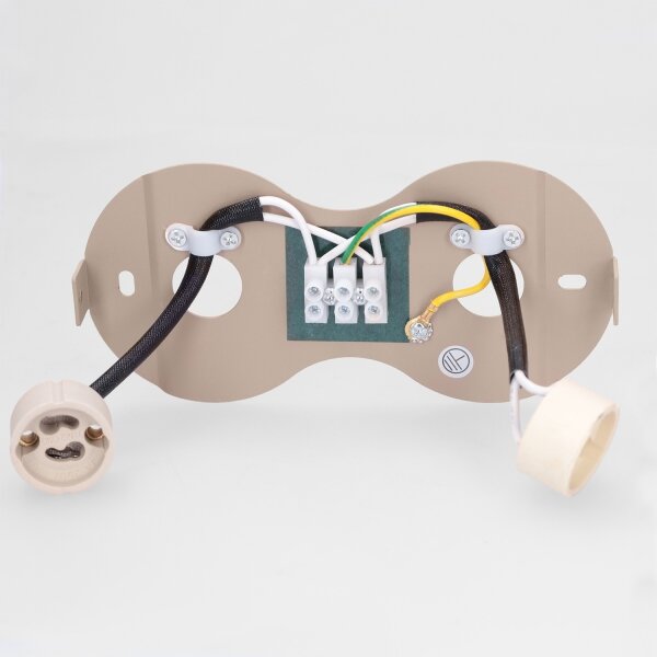 Brilagi - Lampă spot MIA DOUBLE 2xGU10/30W/230V bej