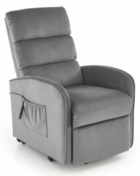 Fotoliu recliner Houston 1954Gri inchis, 8x6x9cm, Tapiterie