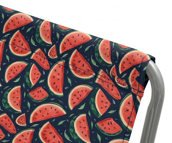 Sezlong pliabil de plaja SAND MELON, colorat