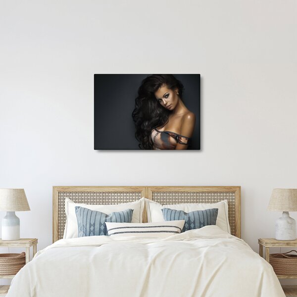 Tablou - Portretul unei femei seducătoare (70x50 cm)