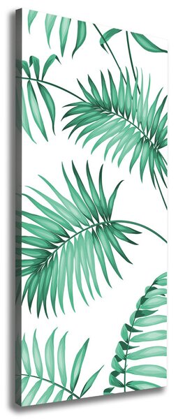 Print pe canvas frunze tropicale