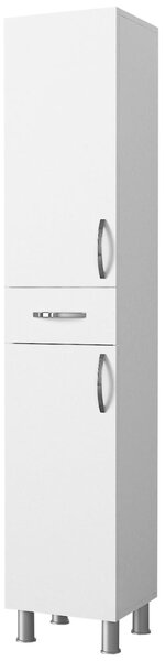 Dulap Organizator pentru Baie/Bucatarie UnicUtil, 35 x 32 x 179 cm, Alb