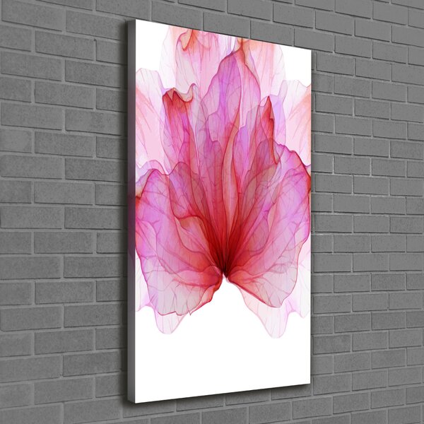 Tablou pe pânză canvas floare roz