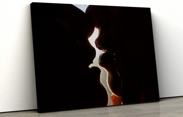 Tablou canvas "night kiss"