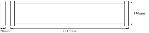 Osram - Plafonieră OFFICE LINE LED/48W/230V 121,5 cm