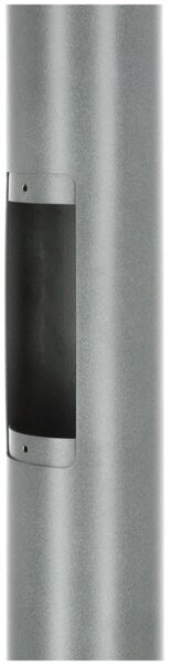 Tijă metalică pentru stâlp de iluminat exterior BASE, 3 m, gri