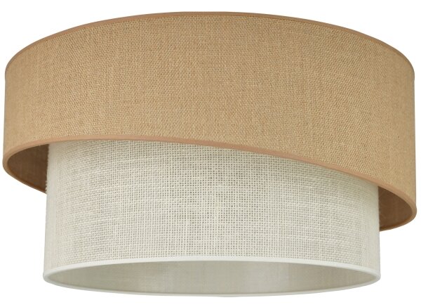 Brilagi - Lustr SHINE 1xE27/15W/230V pr. 50 cm bej/crem