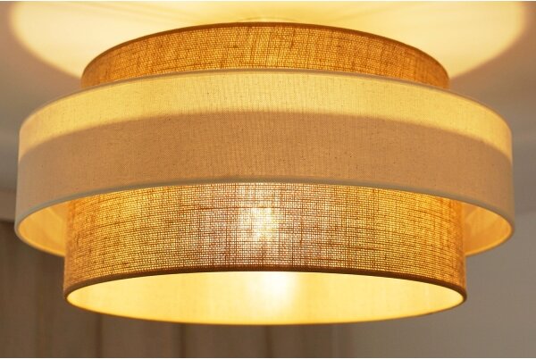 Lustră aplicată Brilagi SPACE LIGHT 1xE27/15W/230V d. 50 cm bej/crem