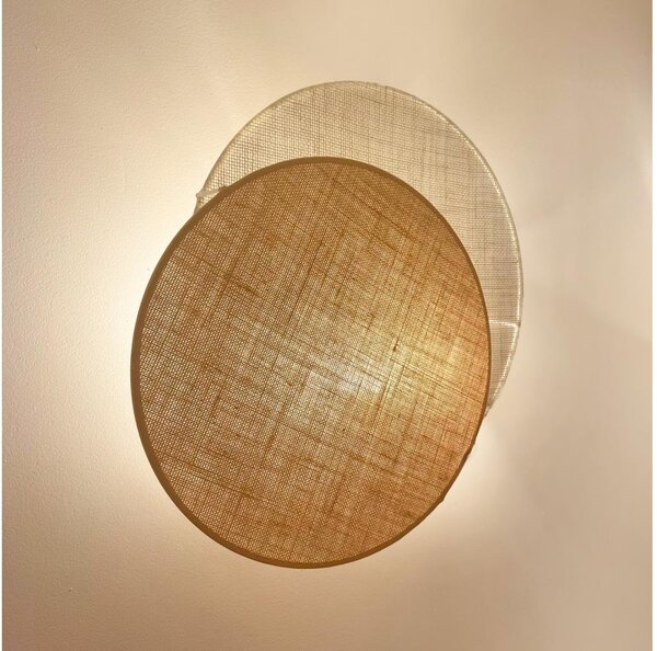 Brilagi - Aplica de perete CIRCLES 1xE27/15W/230V 35x32 cm bej/crem