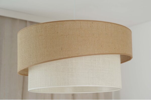 Brilagi - Lustr SHINE 1xE27/15W/230V, pr. 50 cm, bej/crem