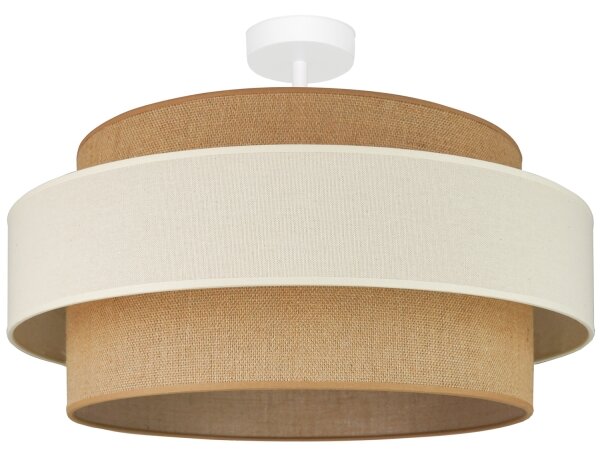 Lustră aplicată Brilagi SPACE LIGHT 1xE27/15W/230V d. 50 cm bej/crem