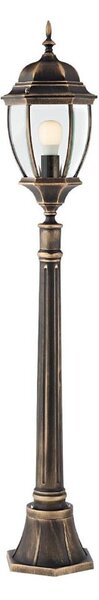 Lampă de exterior Redo 9608 SEVILLA 1xE27/42W/230V IP44 auriu/patină