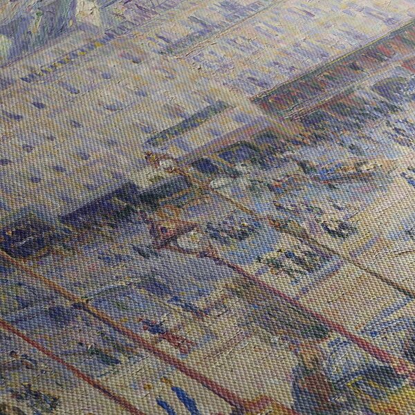 Tablou - Camille Pissarro, The Place du Havre, reproducere (120x50 cm)