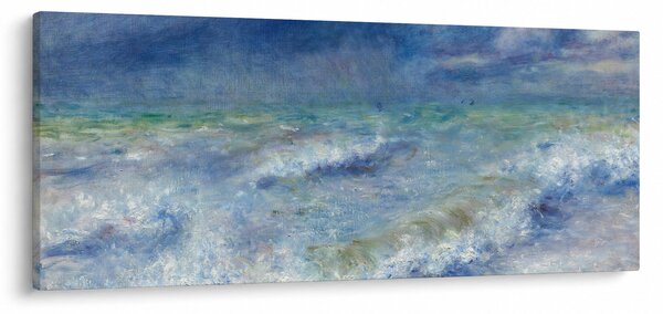 Tablou - Pierre-Auguste Renoir, Seascape, reproducere (120x50 cm)