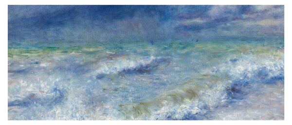 Tablou - Pierre-Auguste Renoir, Seascape, reproducere (120x50 cm)