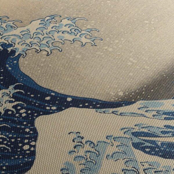 Tablou - Katsushika Hokusai, Under the Wave off Kanagawa, reproducere (120x50 cm)