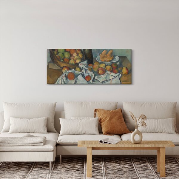 Tablou - Paul Cezanne, The Basket of Apples, reproducere (120x50 cm)