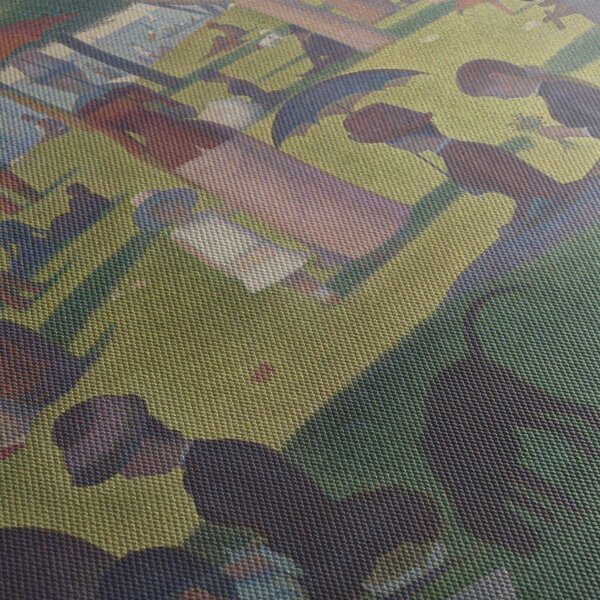Tablou - Georges Seurat, A Sunday on La Grande Jatte, reproducere (120x50 cm)