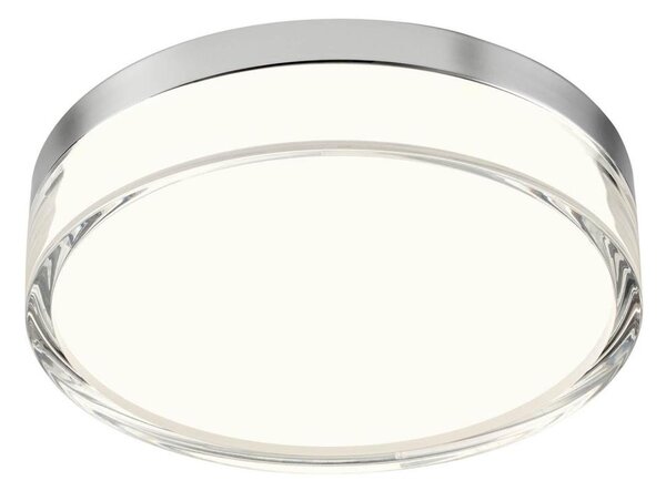 Plafonieră LED Redo 01-3727 FRISBI LED/12W/230V 3000/4000K IP44 crom
