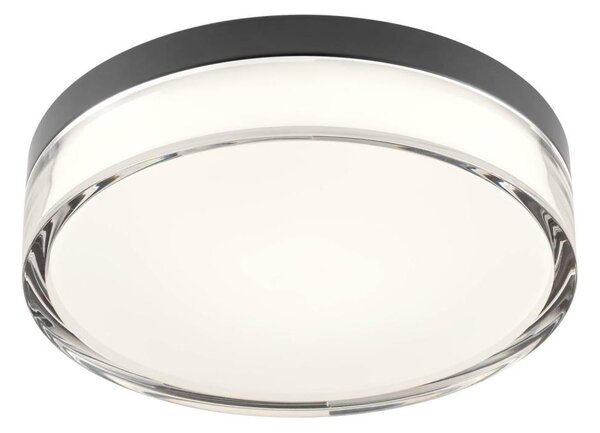 Plafonieră LED Redo 01-3735 FRISBI LED/12W/230V 3000/4000K IP44 negru